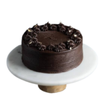 The FloralMart® Delicious Round Shaped Chocolate Cake; Half Kg (500 gms)